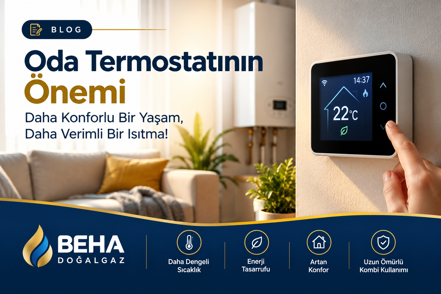 Oda Termostatının Önemi ve Doğalgaz Tasarrufu